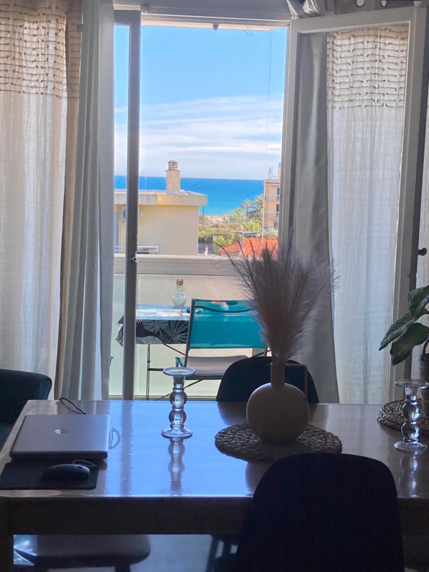 Appartement Vue Mer Acces Plage Антіб Екстер'єр фото